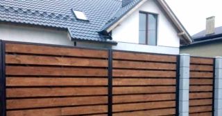 Купить распашные ворота деревянные Бийск, цена от 2706 руб.